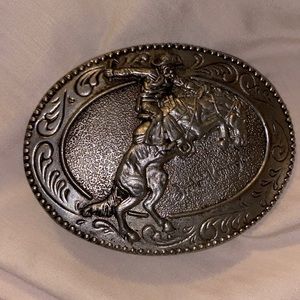 Fredrick Remington bronco buster buckle